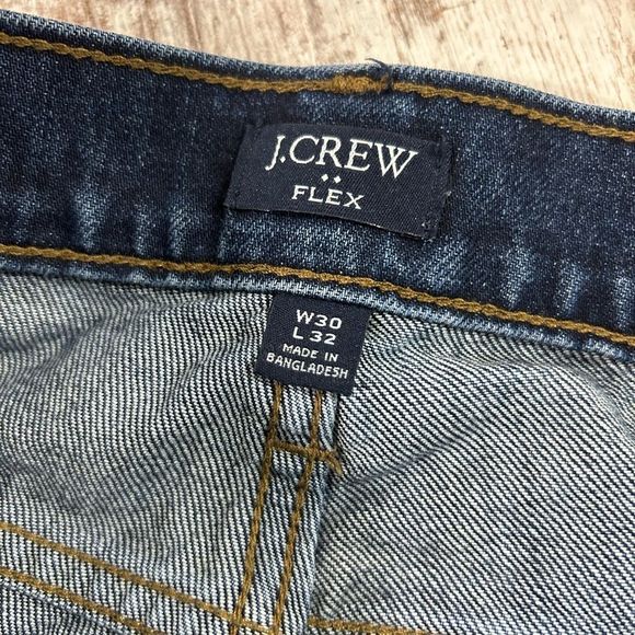 Men’s J Crew Flex Re-Imagined Jeans Slim EUC size 30 x 32 - Picture 6 of 9